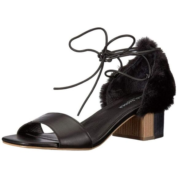 Kelsi Dagger Brooklyn Black Sam Heeled Sandal 11 - Picture 1 of 9